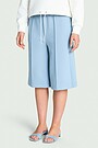 Cotton pique bermuda sweatshorts 2 | BLUE | Audimas