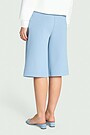 Cotton pique bermuda sweatshorts 3 | BLUE | Audimas