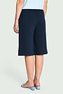 Cotton pique bermuda sweatshorts 3 | Dark blue | Audimas