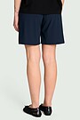 SENSITIVE fabric shorts 4 | Dark blue | Audimas