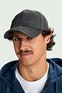 Retro washed cotton cap 1 | GREY | Audimas