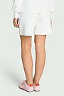 Textured sweatshorts 3 | WHITE | Audimas
