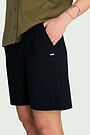 SENSITIVE fabric shorts 4 | BLACK | Audimas