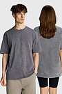 Vintage look short sleeve T-shirt 1 | GREY | Audimas