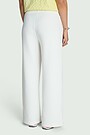 Textured wide sweatpants 3 | WHITE | Audimas