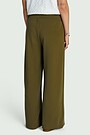 Textured wide sweatpants 3 | CHAKI | Audimas