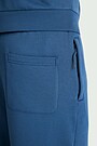 Wide cotton sweatpants 4 | Dark blue | Audimas