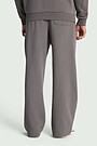 Wide cotton sweatpants 3 | GREY | Audimas