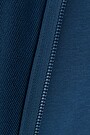 Full-zip cotton hoodie 4 | Dark blue | Audimas
