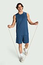 Synthetic jersey shorts 1 | Dark blue | Audimas