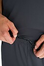 Synthetic jersey shorts 4 | GREY | Audimas