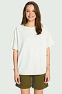 Loose fit T-shirt 1 | WHITE | Audimas