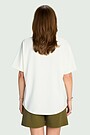 Loose fit T-shirt 2 | WHITE | Audimas