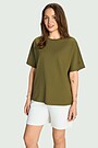 Loose fit T-shirt 1 | CHAKI | Audimas