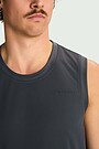 Synthetic jersey tank top 3 | GREY | Audimas