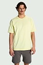 Oversized short sleeve cotton T-shirt 3 | YELLOW | Audimas