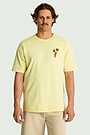 Short sleeves cotton T-shirt "Currants" 1 | YELLOW | Audimas