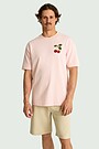 Short sleeves cotton T-shirt "Cherry" 2 | PINK | Audimas