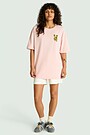 Short sleeves cotton T-shirt "Gooseberry" 4 | PINK | Audimas