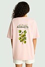 Short sleeves cotton T-shirt "Gooseberry" 2 | PINK | Audimas
