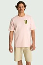 Short sleeves cotton T-shirt "Gooseberry" 3 | PINK | Audimas