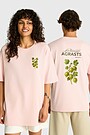 Short sleeves cotton T-shirt "Gooseberry" 1 | PINK | Audimas