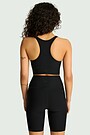 Elongated sports bras 3 | BLACK | Audimas