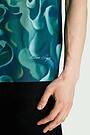 Printed polo T-shirt Žemyna 3 | GREEN | Audimas