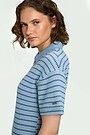 Knitted half-zip dress 3 | BLUE | Audimas