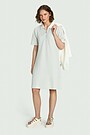 Knitted half-zip dress 4 | Cream | Audimas
