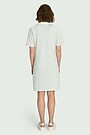 Knitted half-zip dress 2 | Cream | Audimas