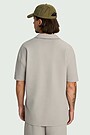 Textured cotton shirt 2 | GREY | Audimas
