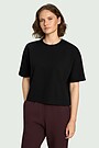 Cotton T-shirt 1 | BLACK | Audimas