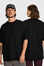 Oversized cotton T-shirt 1 | BLACK | Audimas