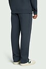 Straight fit cotton pique sweatpants 2 | BLUE | Audimas