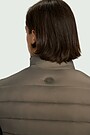 Light vest with synthetic insulation 3 | BROWN | Audimas