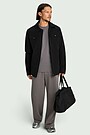 Light jacket with synthetic insulation and membrane 1 | BLACK | Audimas