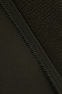 Cotton French terry full-zip hoodie 4 | Dark brown | Audimas