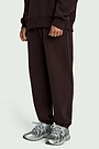Cotton French terry sweatpants 2 | BROWN | Audimas