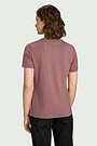 Short sleeve cotton T-shirt 2 | PINK | Audimas