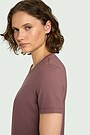 Short sleeve cotton T-shirt 3 | PINK | Audimas
