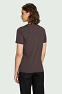 Short sleeve cotton T-shirt 2 | BROWN | Audimas