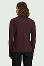 Cotton pique polo top 2 | PURPLE | Audimas