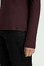 Cotton pique polo top 3 | PURPLE | Audimas