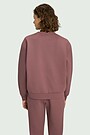 Cotton pique sweatshirt 2 | PINK | Audimas