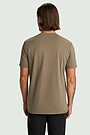 Short sleeve cotton T-shirt 2 | BROWN | Audimas