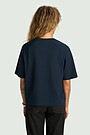 Short sleeve top 2 | Dark blue | Audimas