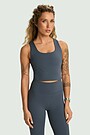 Pailginta sportinė liemenėlė 2 | BLUE | Audimas