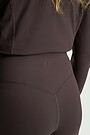 Platėjančios sportinės kelnės 4 | BROWN | Audimas