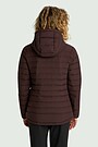 Lightweight down jacket 4 | BROWN | Audimas